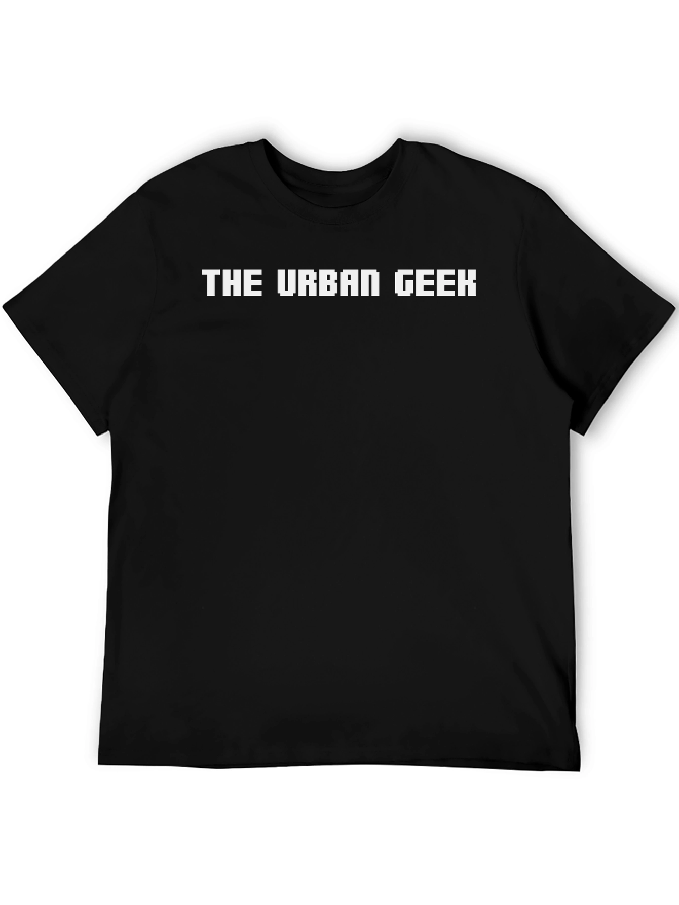 The Urban Geek T-Shirt - Pixelated Text Tee