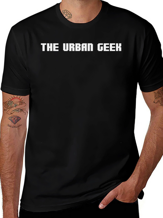 The Urban Geek T-Shirt - Pixelated Text Tee