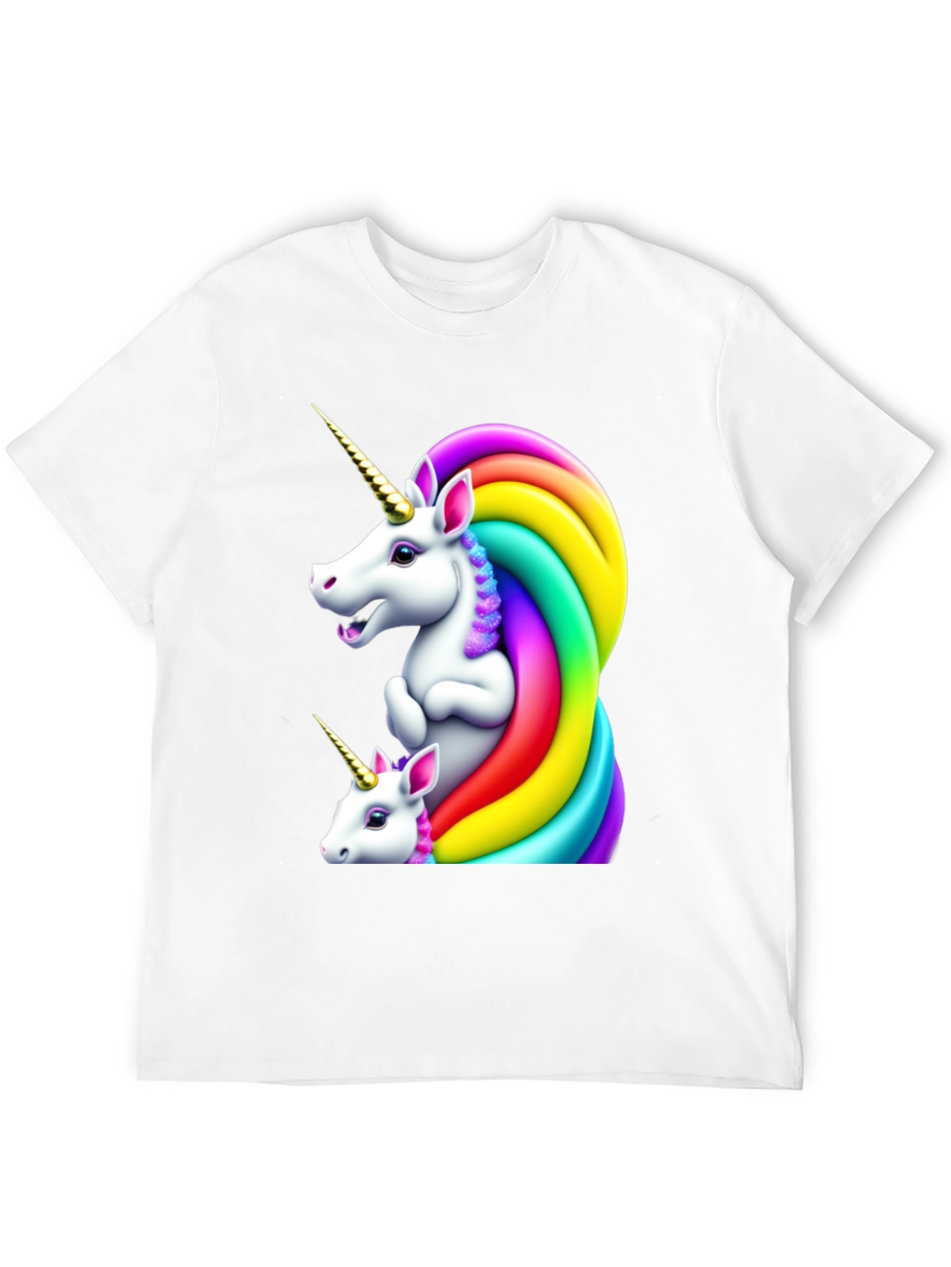 Rainbow Unicorn Graphic Tee
