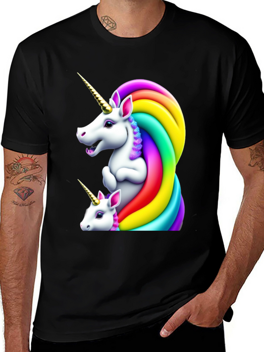 Rainbow Unicorn Graphic Tee