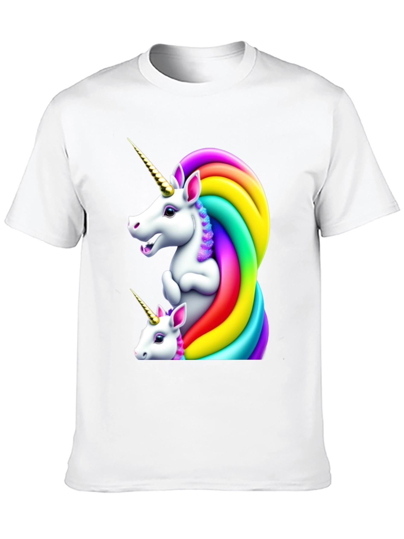 Rainbow Unicorn Graphic Tee