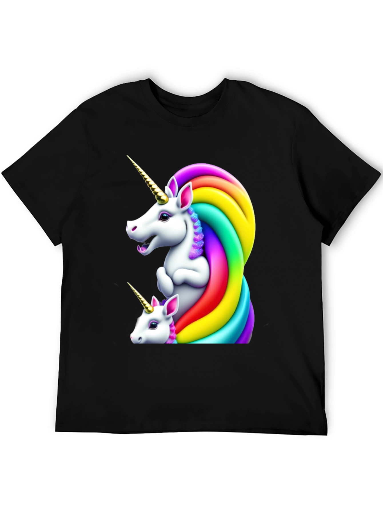 Rainbow Unicorn Graphic Tee