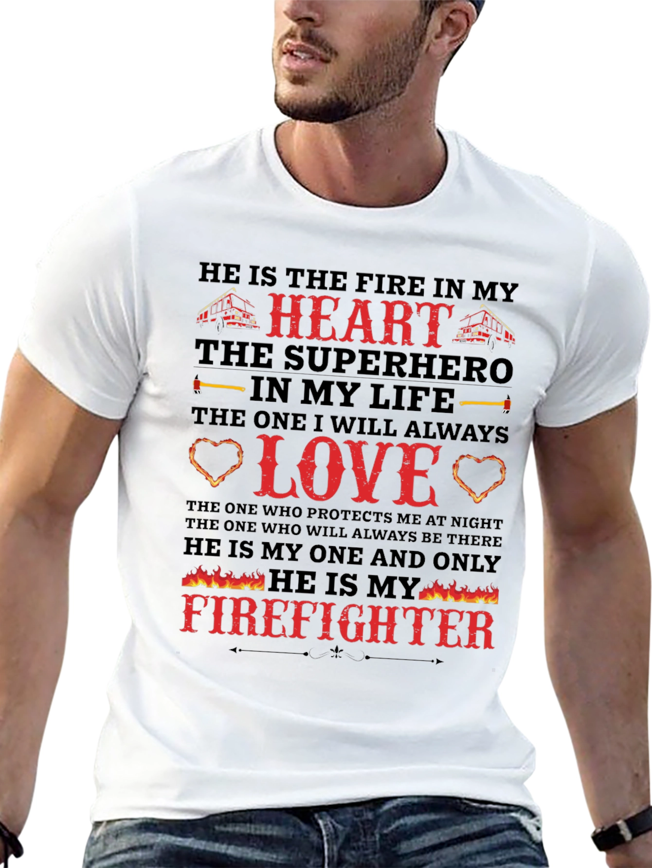 Firefighters Hero T-Shirt
