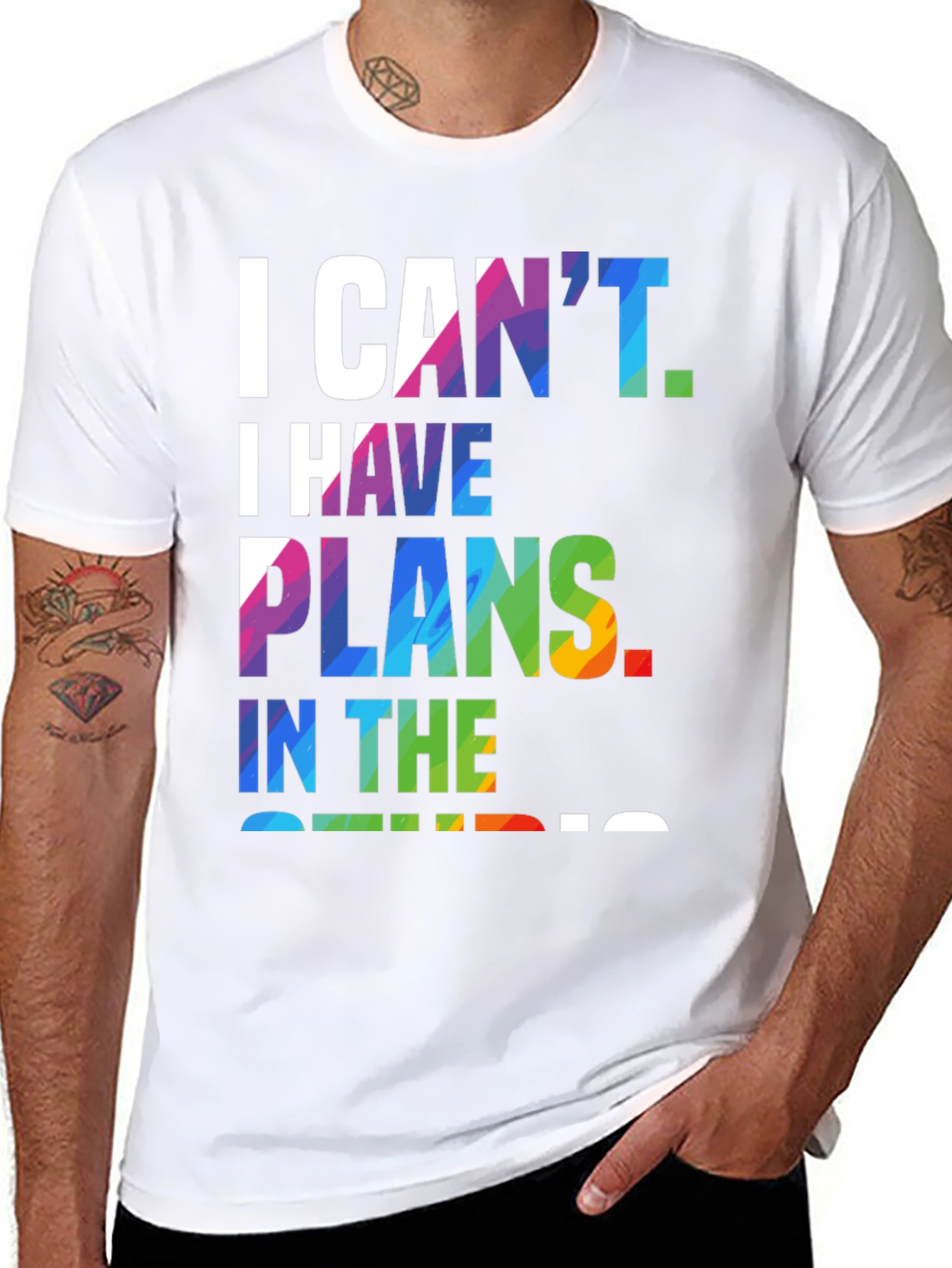 I Cant I Have Plans In The Studio T-Shirt