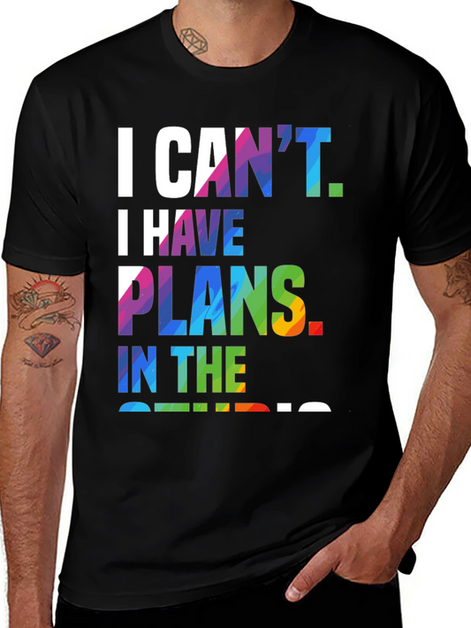 I Cant I Have Plans In The Studio T-Shirt