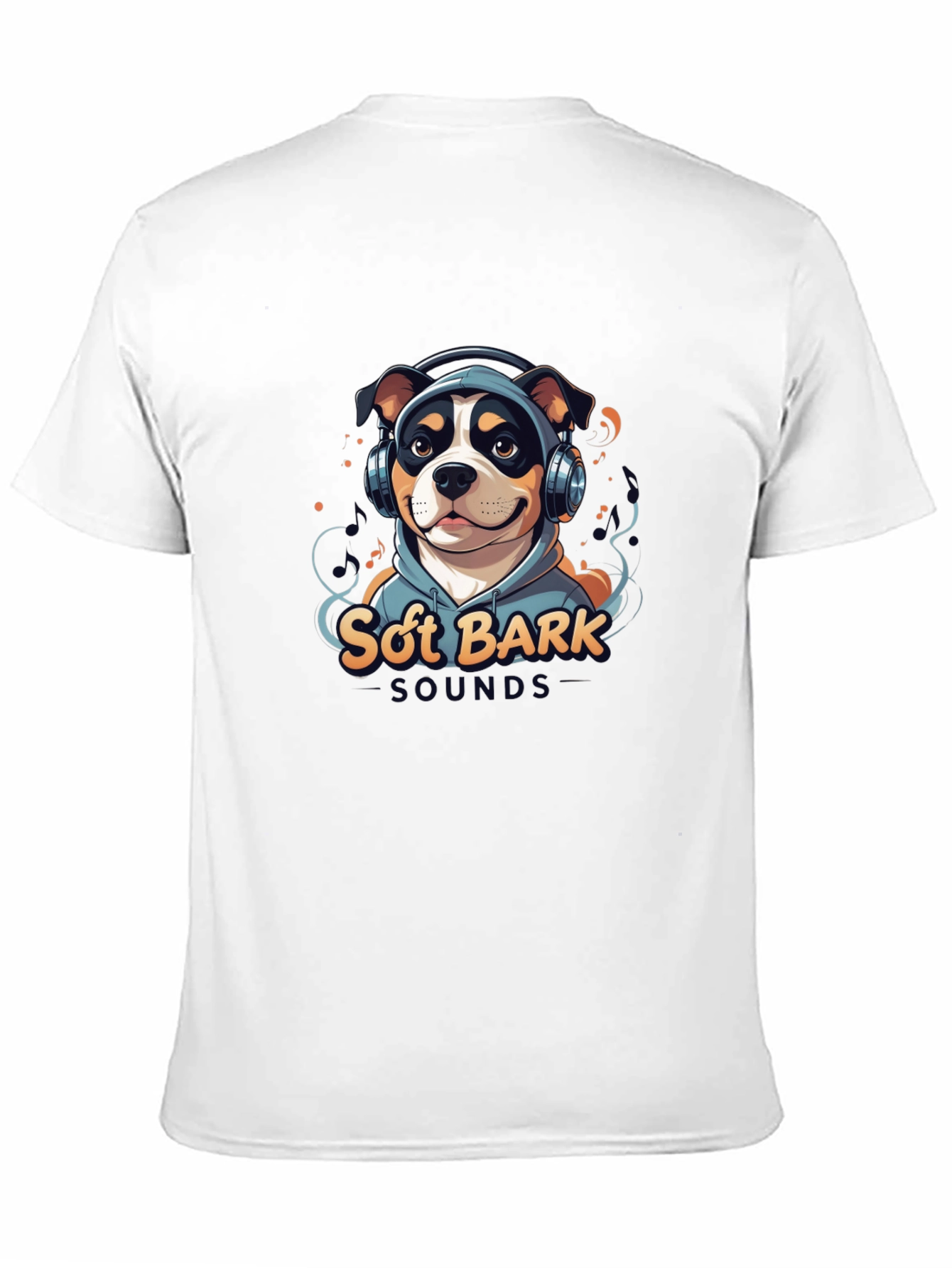 Soft Bark Sounds Dog Graphic T-Shirt