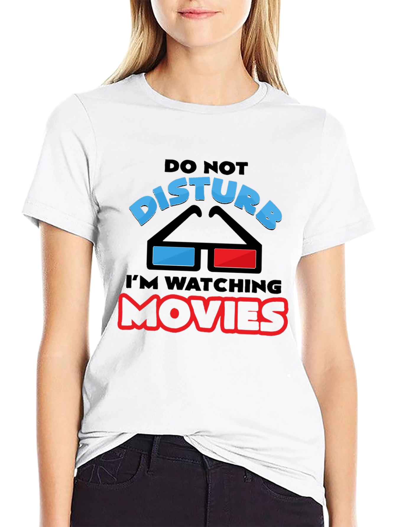Do Not Disturb Watching Movies T-Shirt