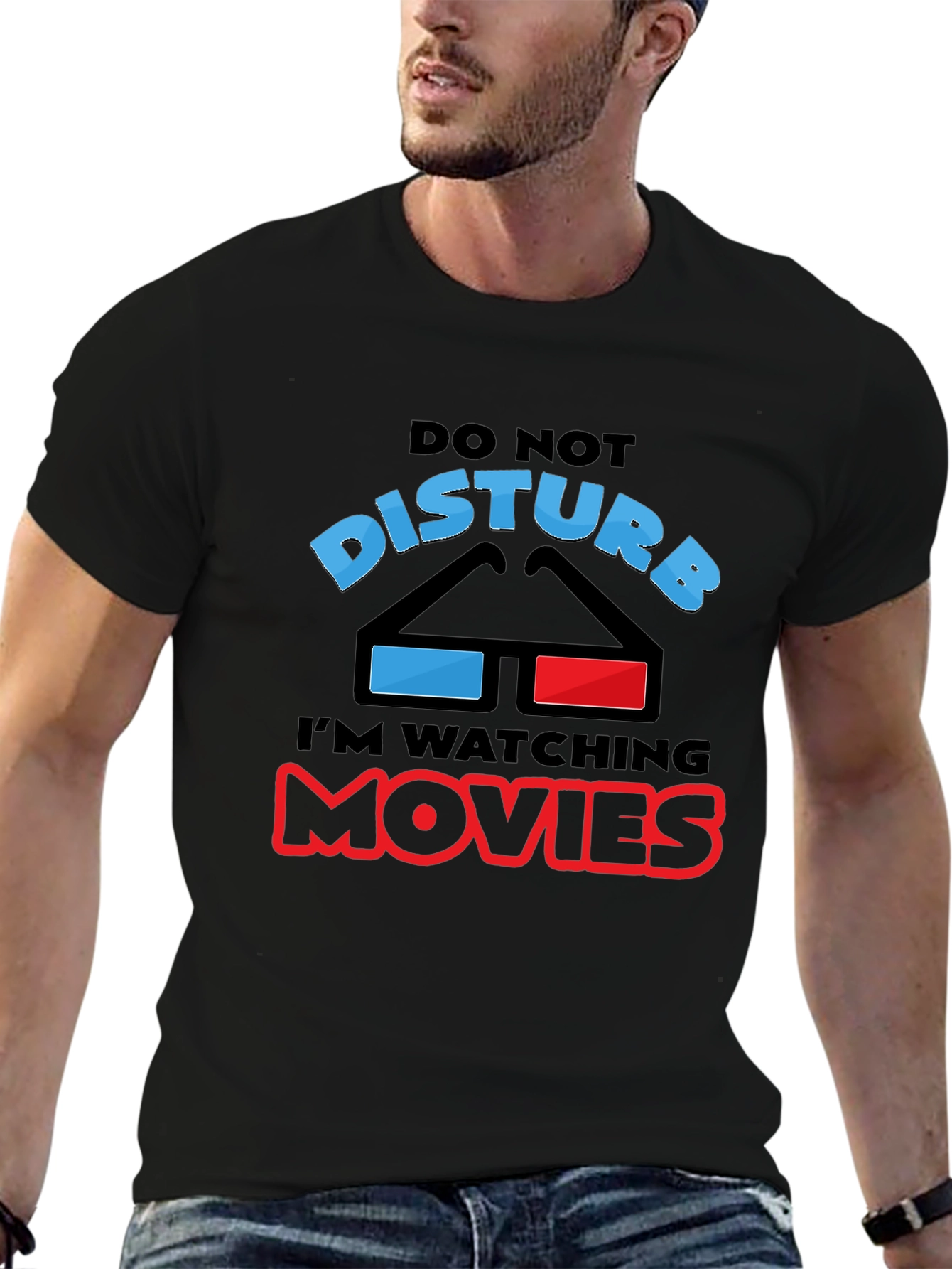 Do Not Disturb Watching Movies T-Shirt