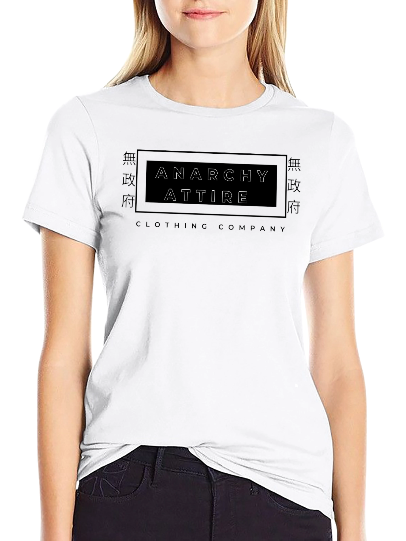Anarchy Attire Black Graphic Tee