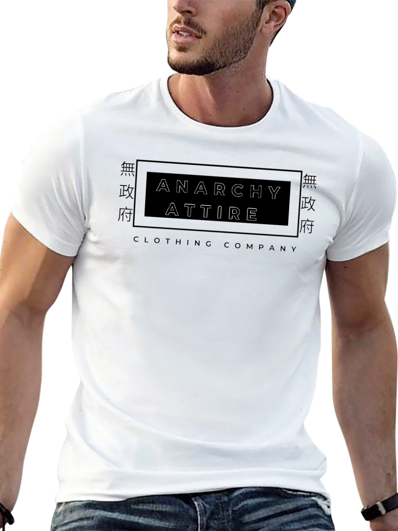 Anarchy Attire Black Graphic Tee