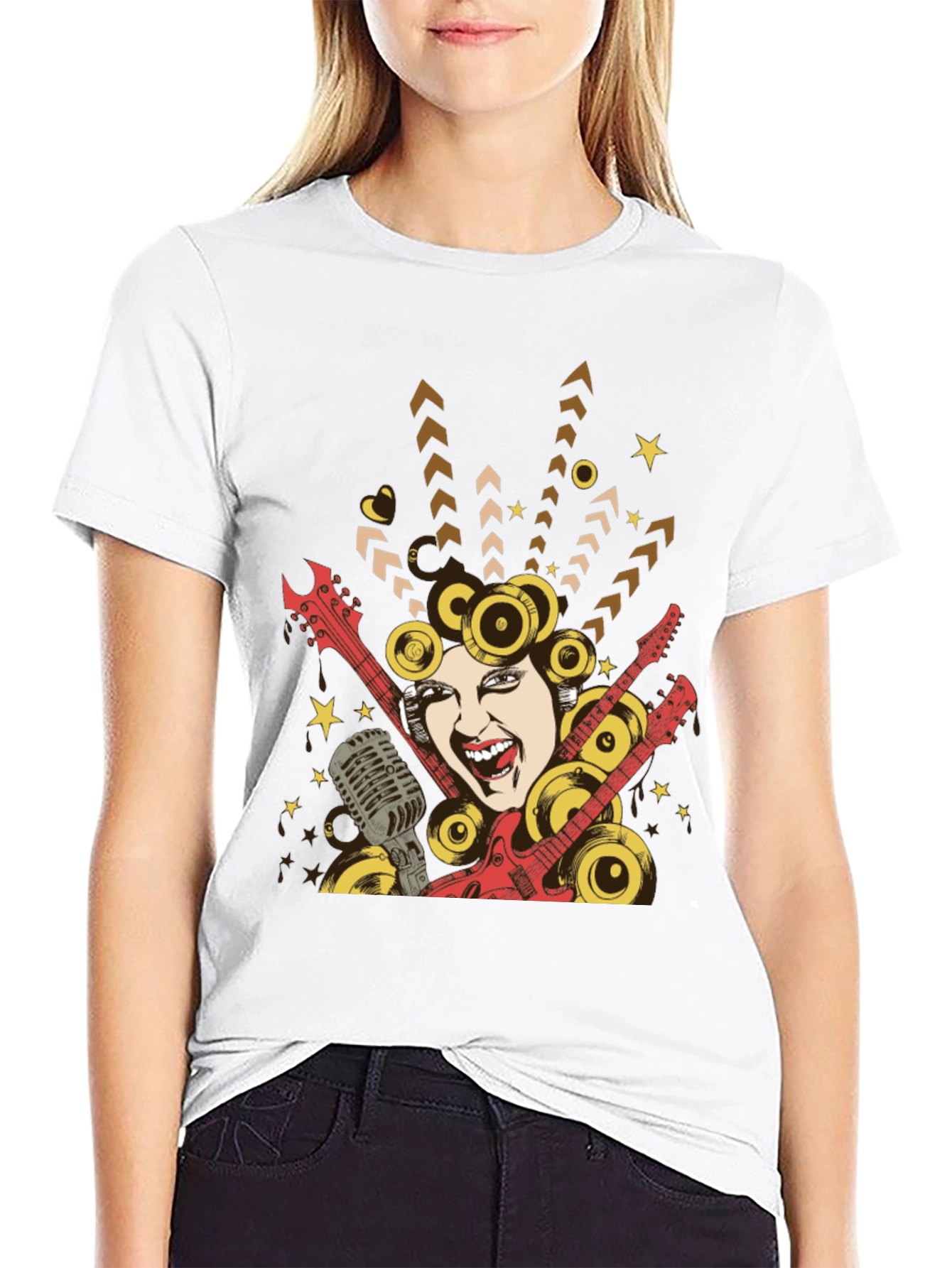Rockstar Graphic T-Shirt - Music Lover Tee