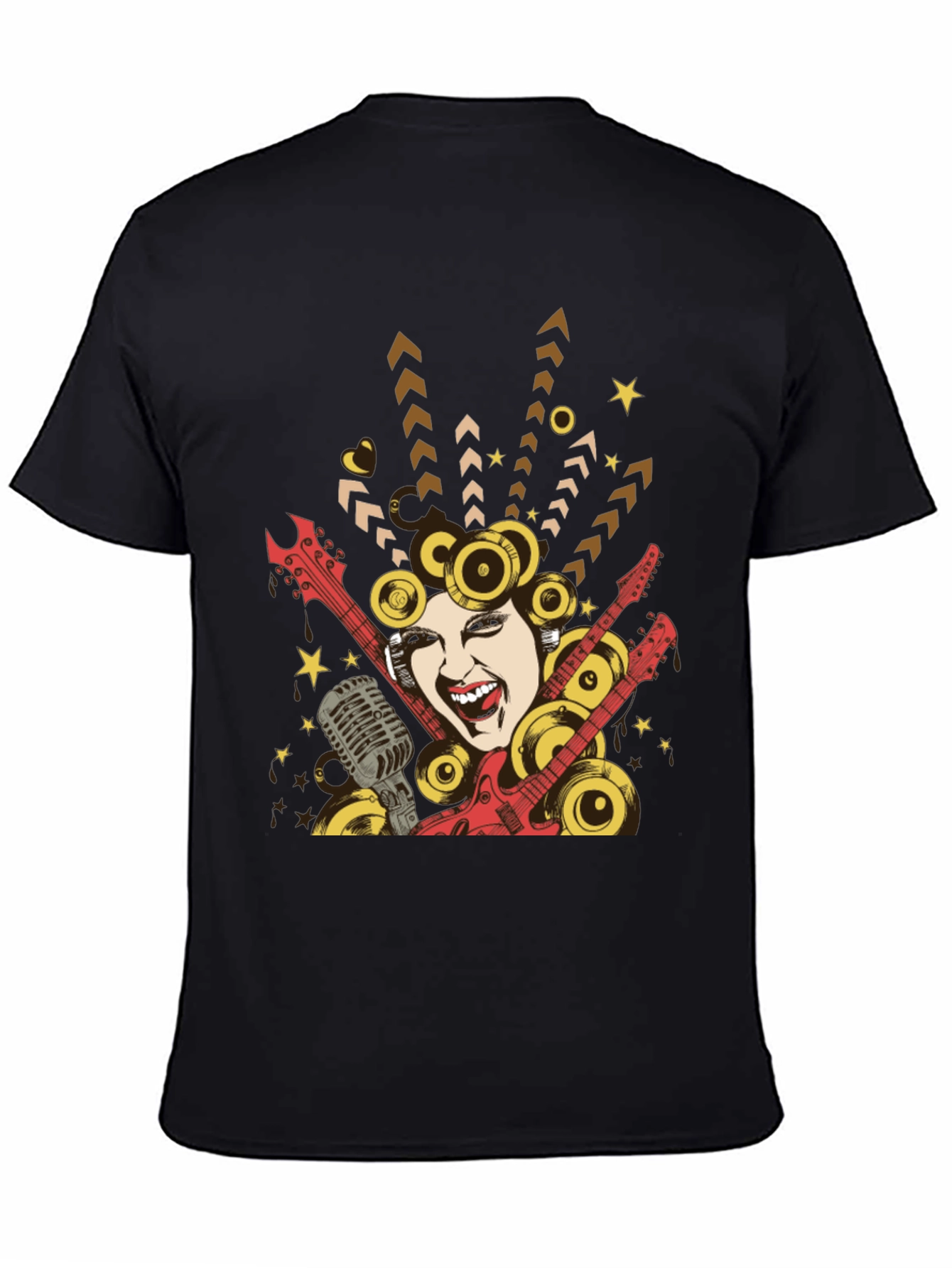 Rockstar Graphic T-Shirt - Music Lover Tee