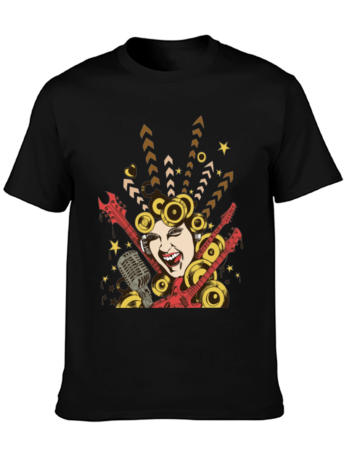 Rockstar Graphic T-Shirt - Music Lover Tee