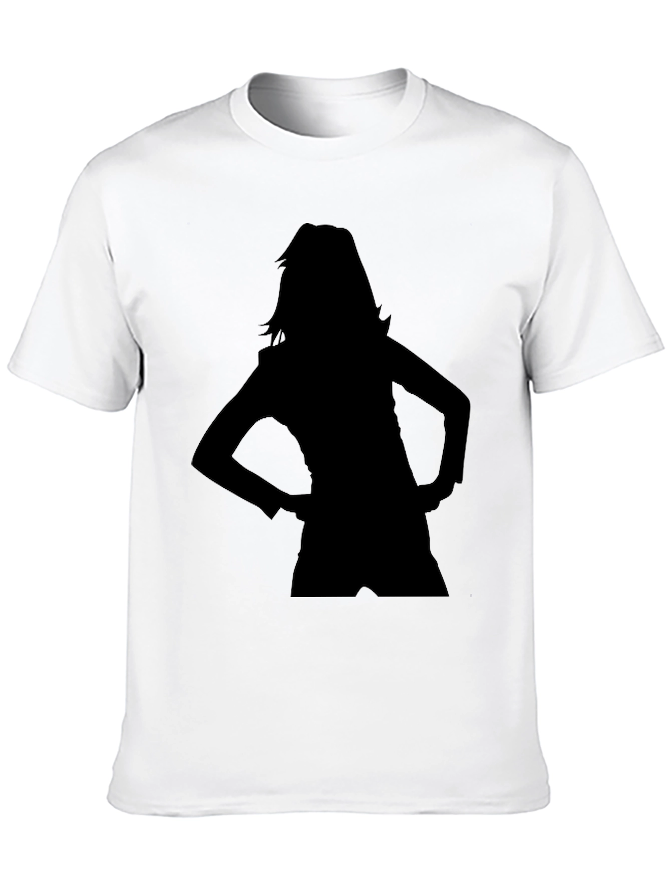 Silhouette Graphic T-Shirt - Black