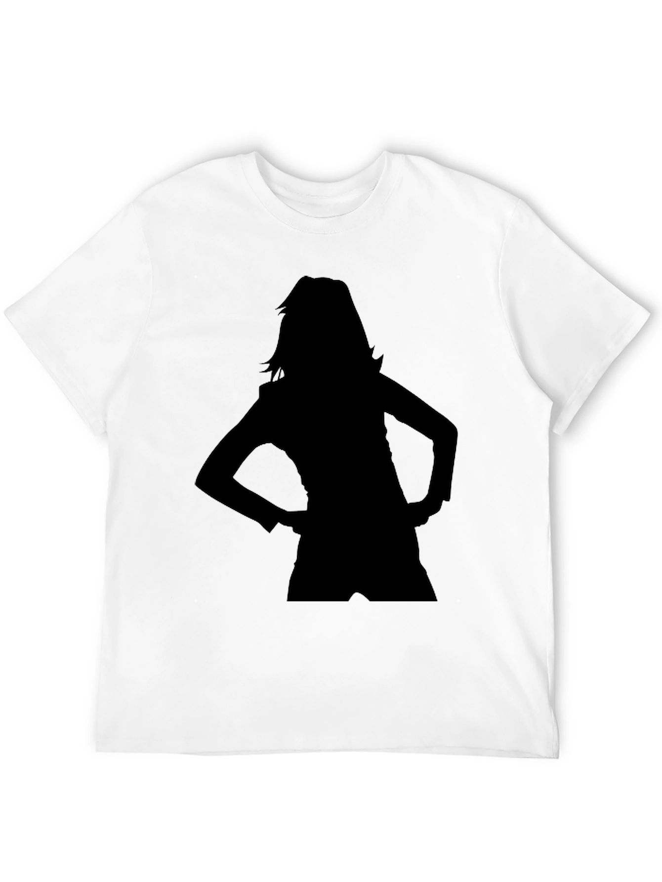 Silhouette Graphic T-Shirt - Black
