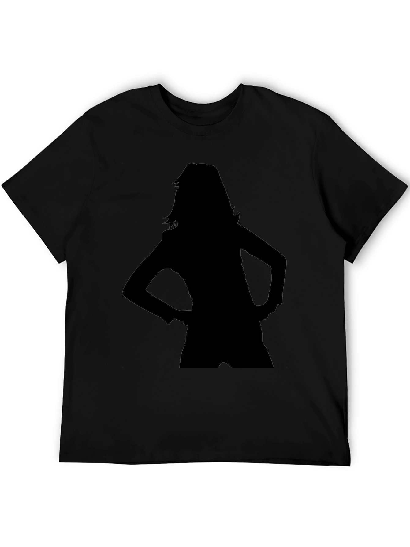Silhouette Graphic T-Shirt - Black