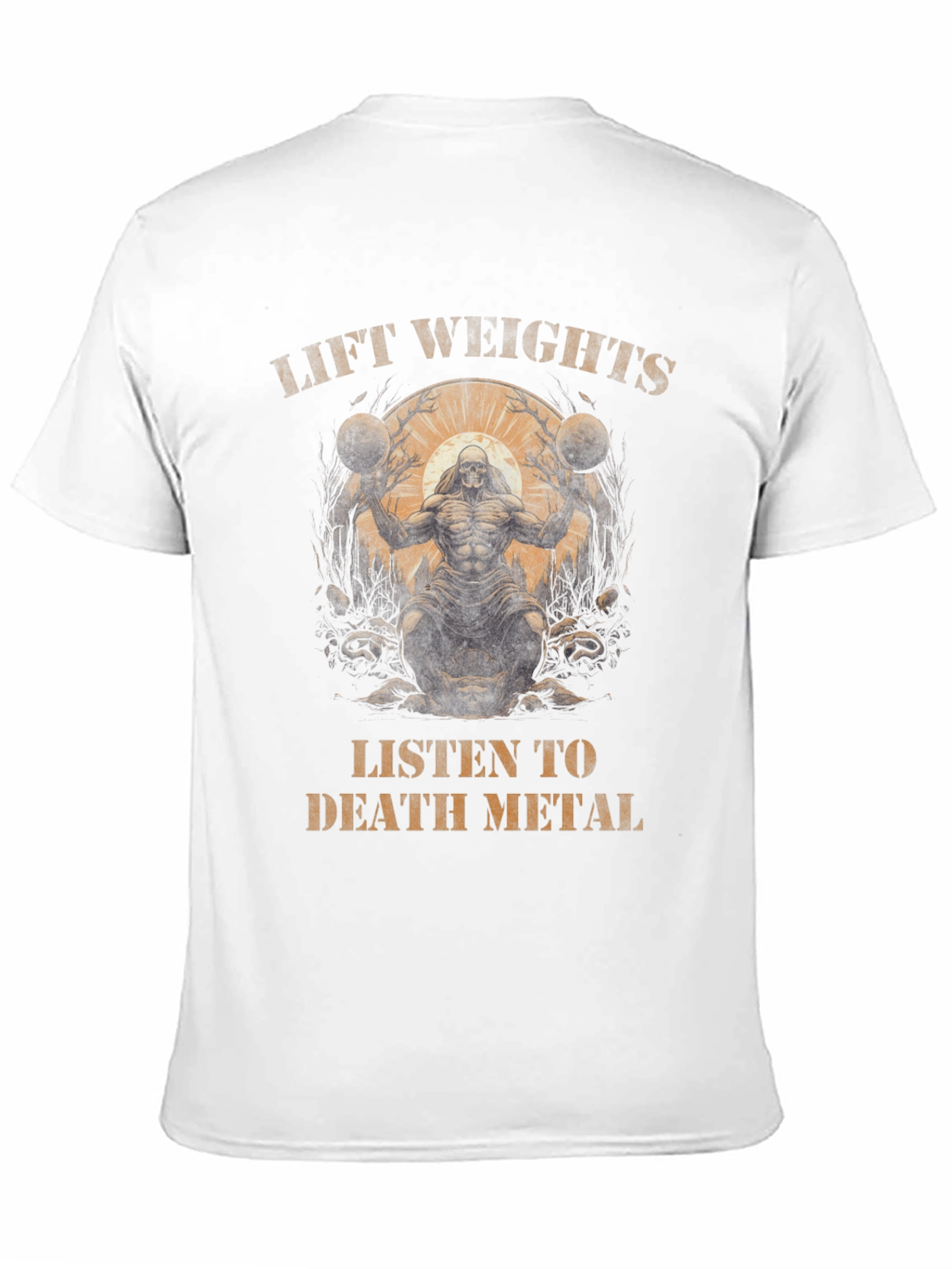 Lift Weights Death Metal Graphic Tee