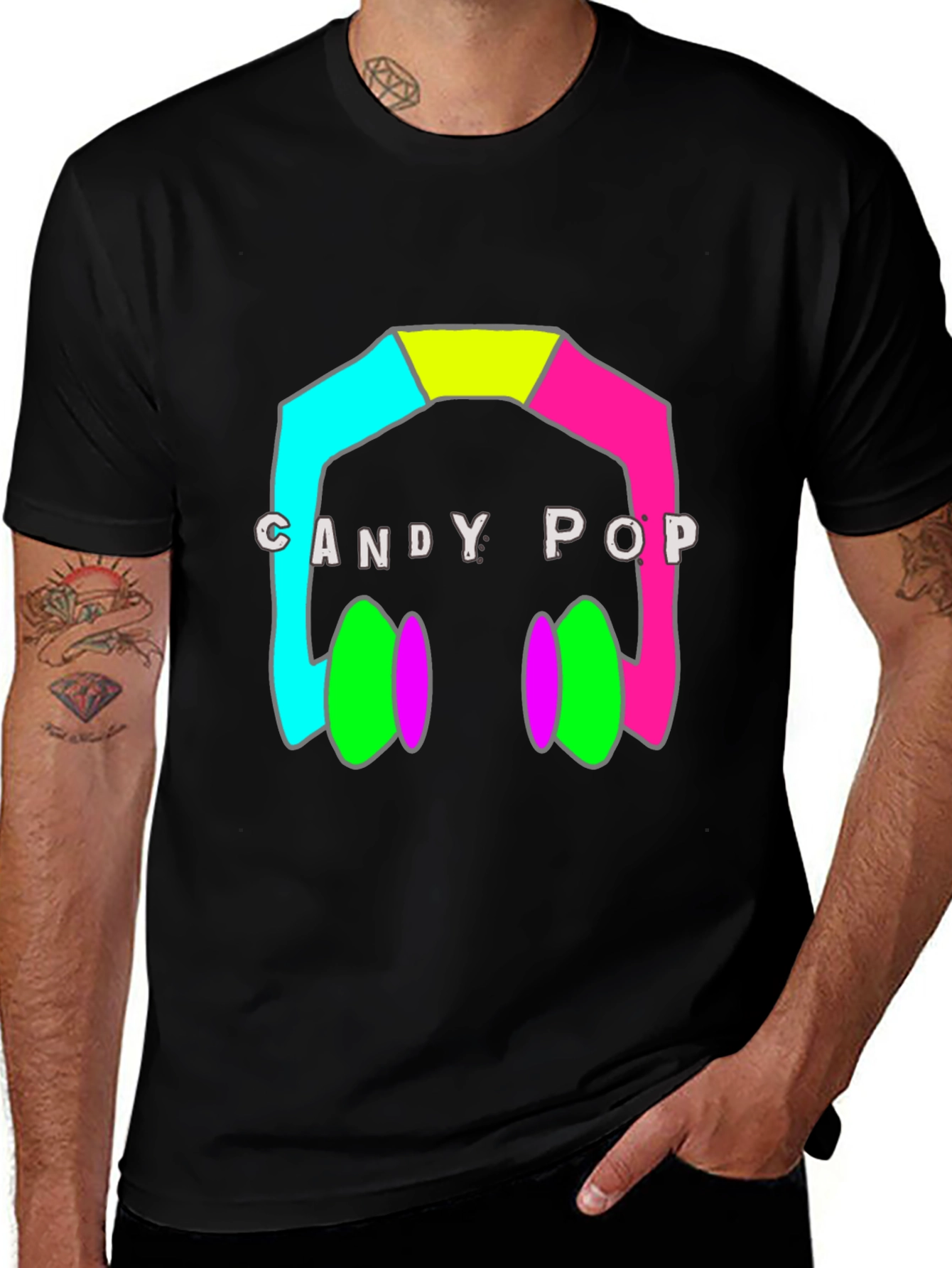 Candy Pop Graphic T-Shirt