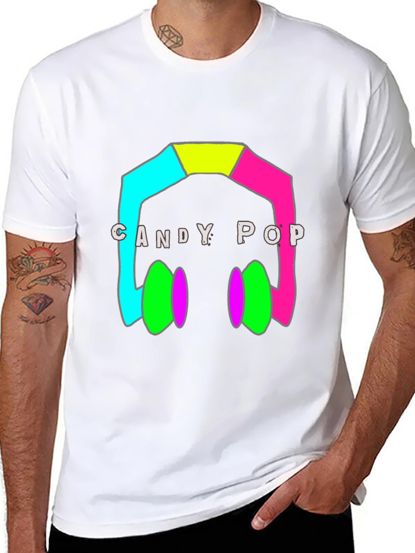 Candy Pop Graphic T-Shirt