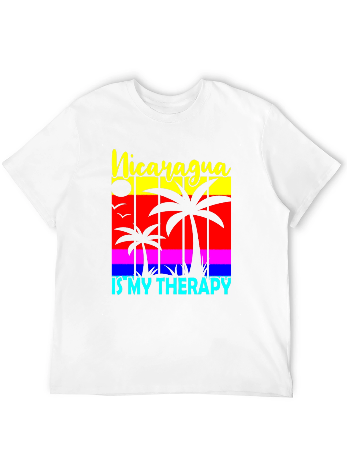Nicaragua Is My Therapy Graphic Tee
