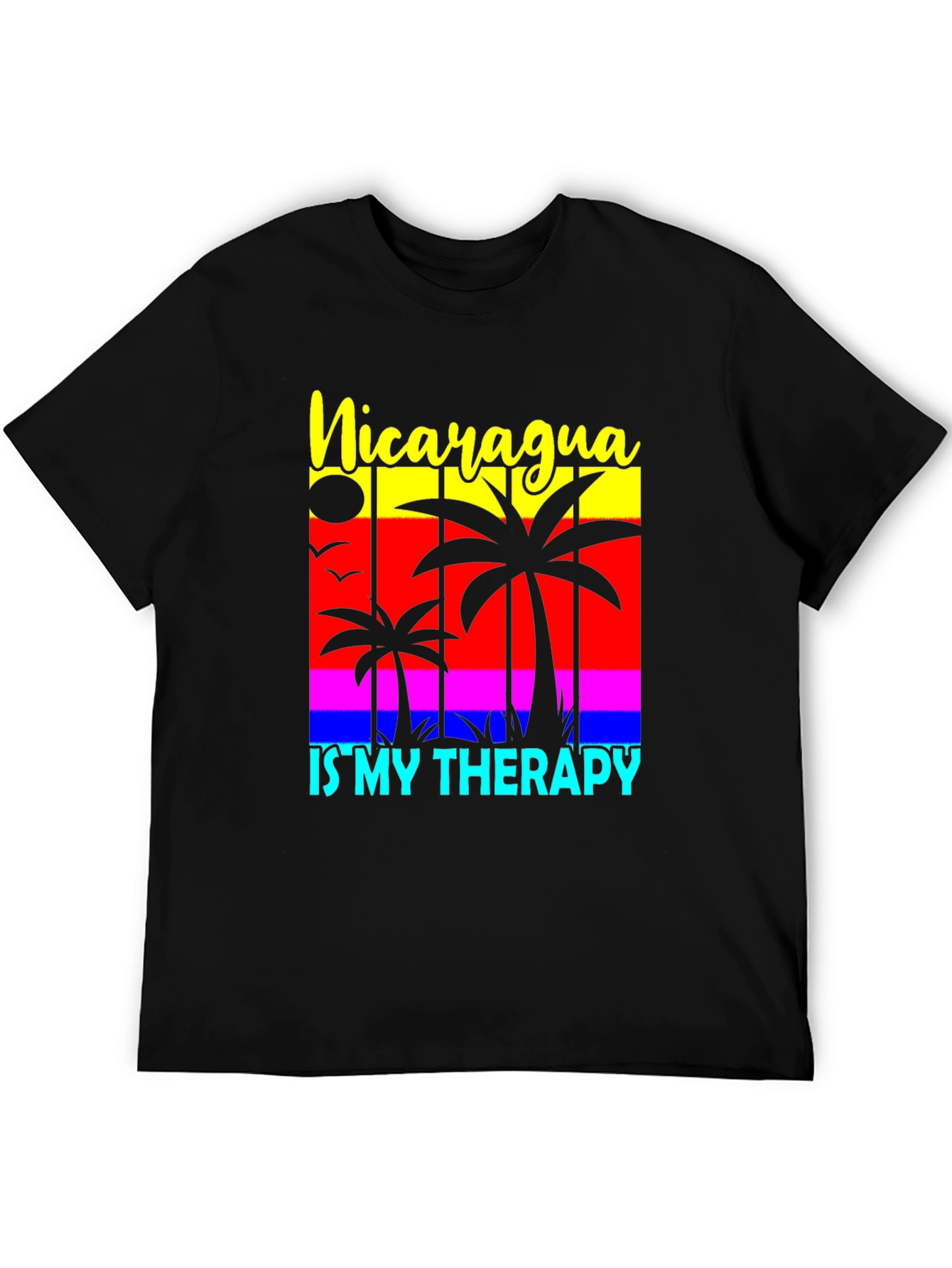 Nicaragua Is My Therapy Graphic Tee