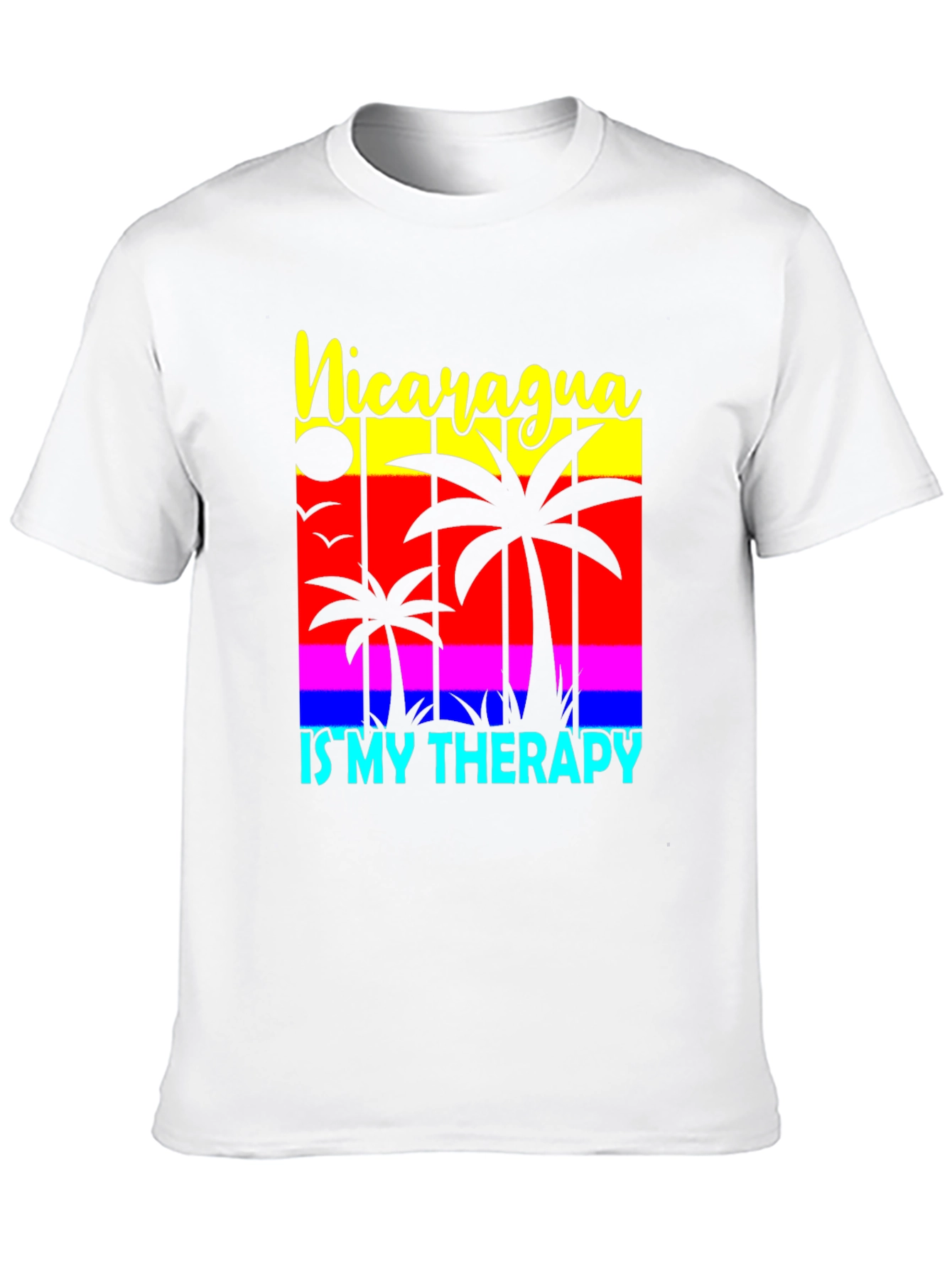 Nicaragua Is My Therapy Graphic Tee