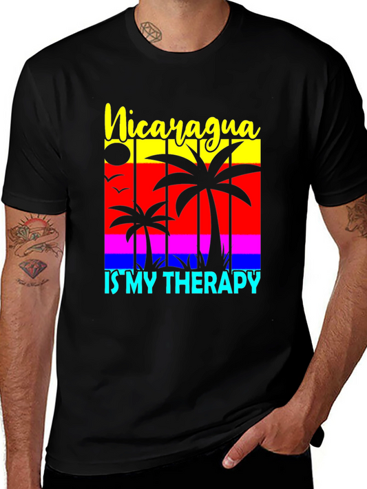 Nicaragua Is My Therapy Graphic Tee