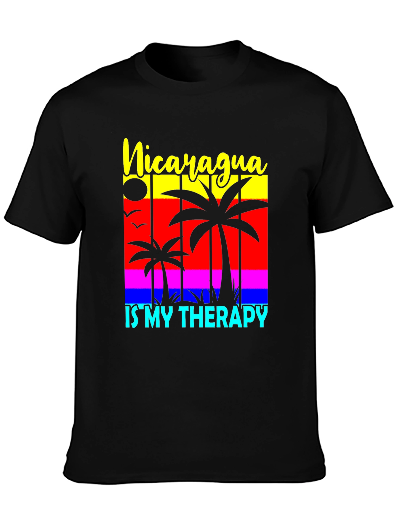 Nicaragua Is My Therapy Graphic Tee