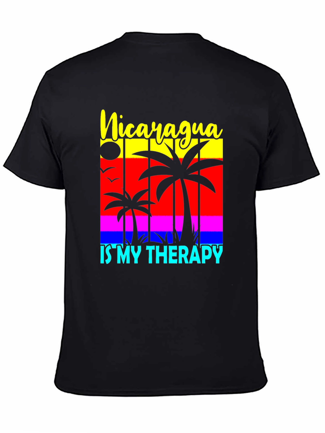 Nicaragua Is My Therapy Graphic Tee