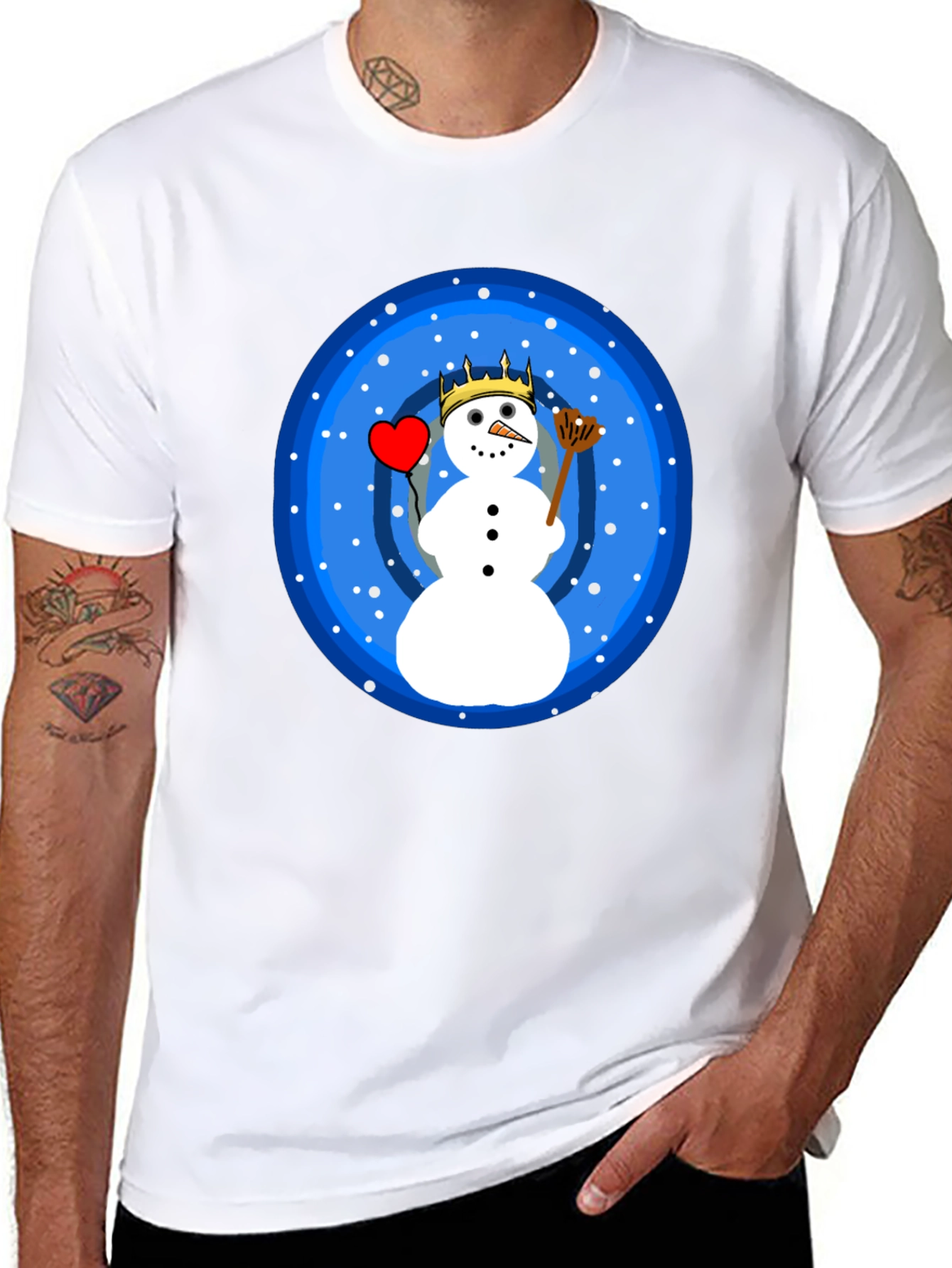Snowman Graphic Tee