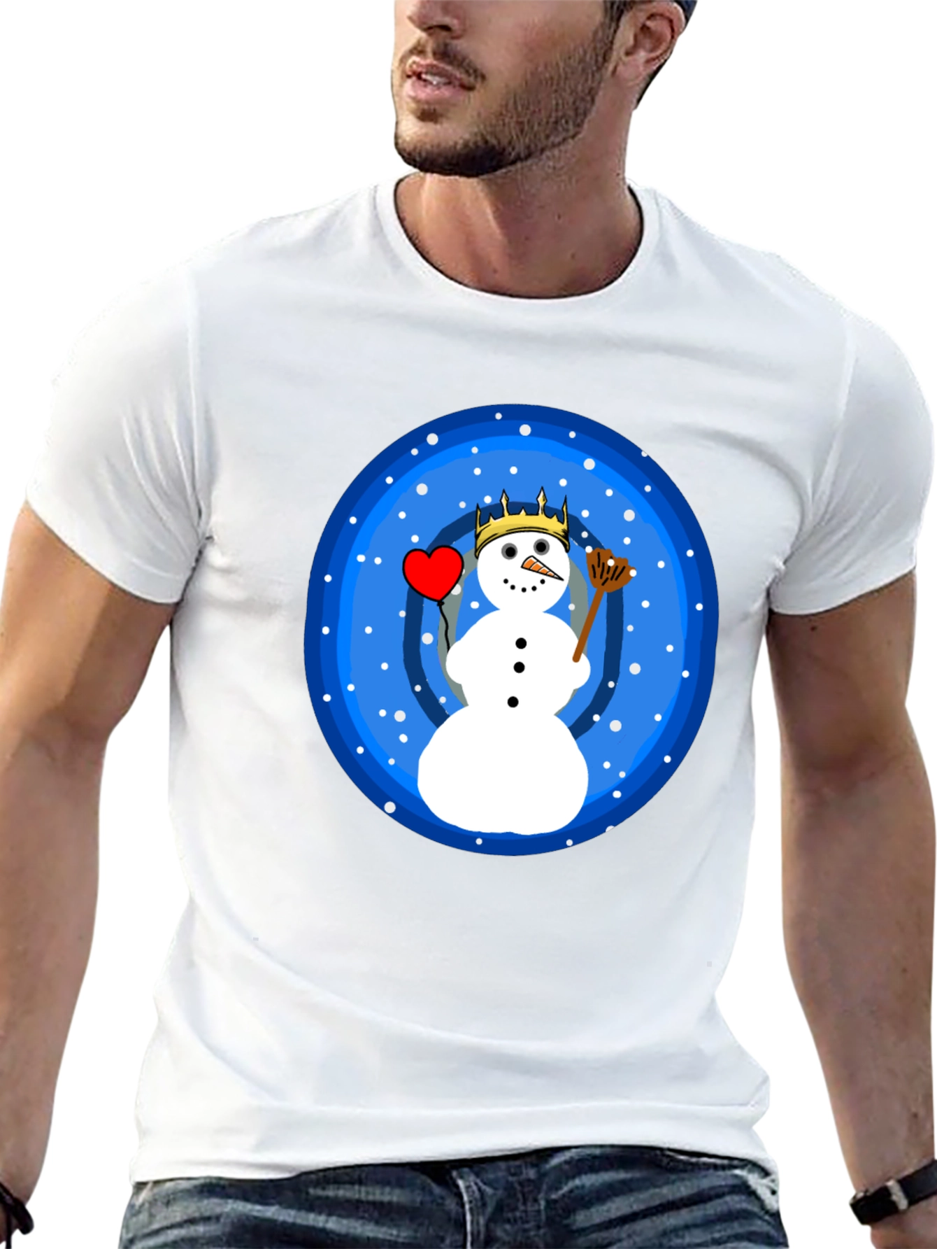 Snowman Graphic Tee