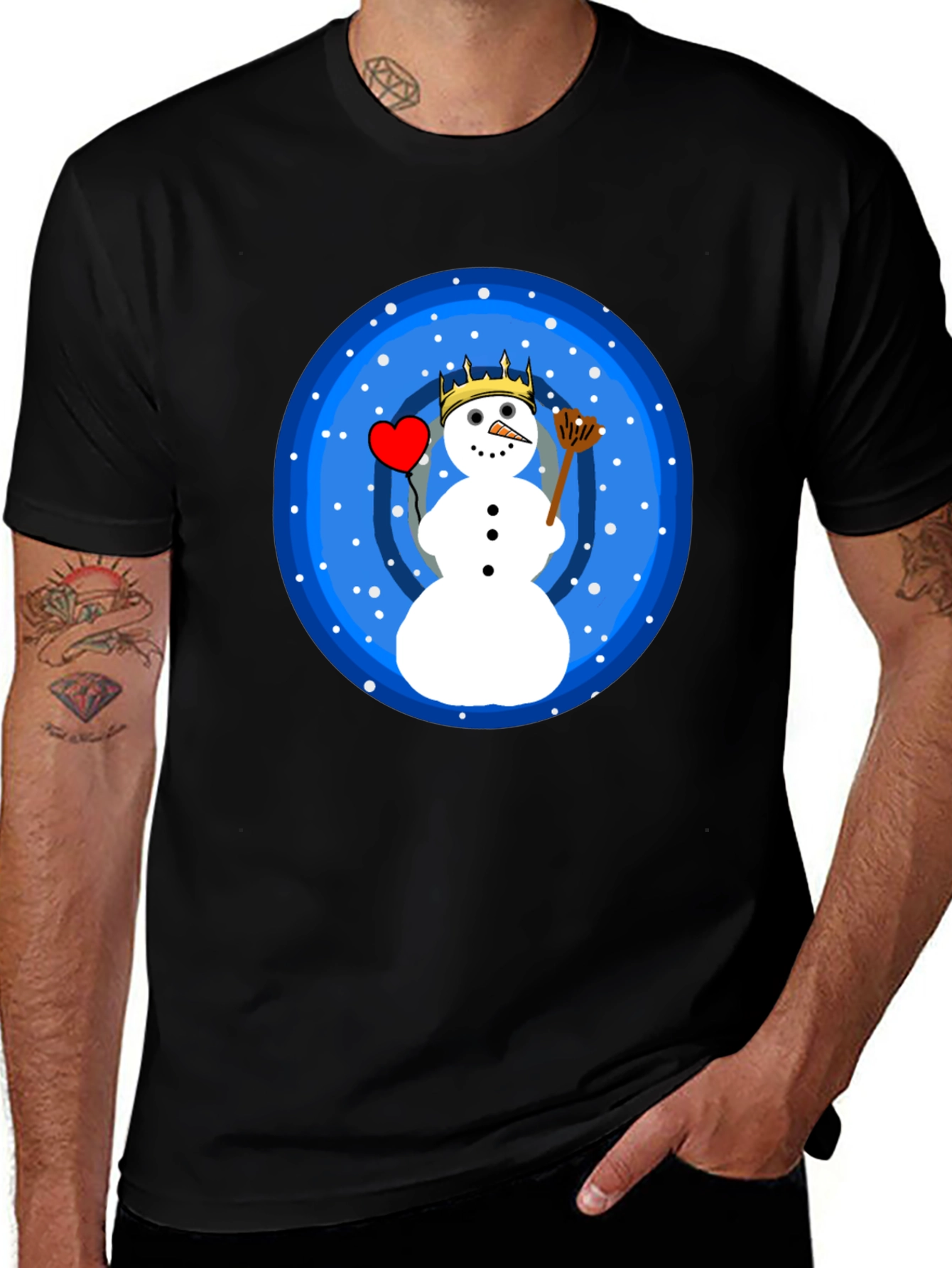 Snowman Graphic Tee
