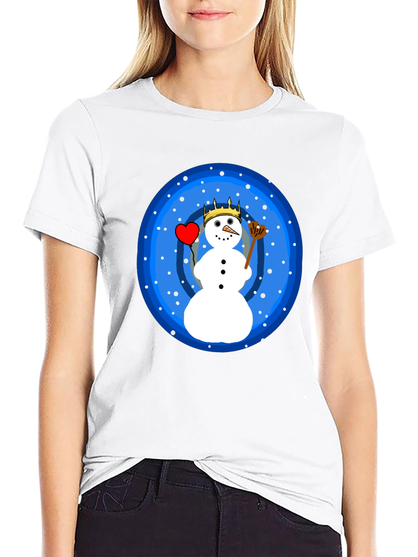 Snowman Graphic Tee