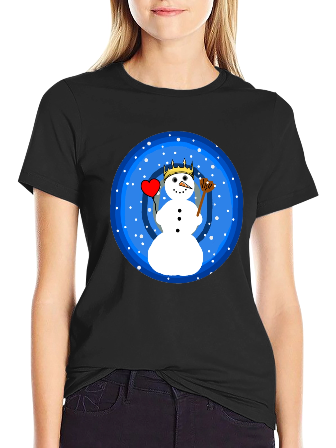 Snowman Graphic Tee