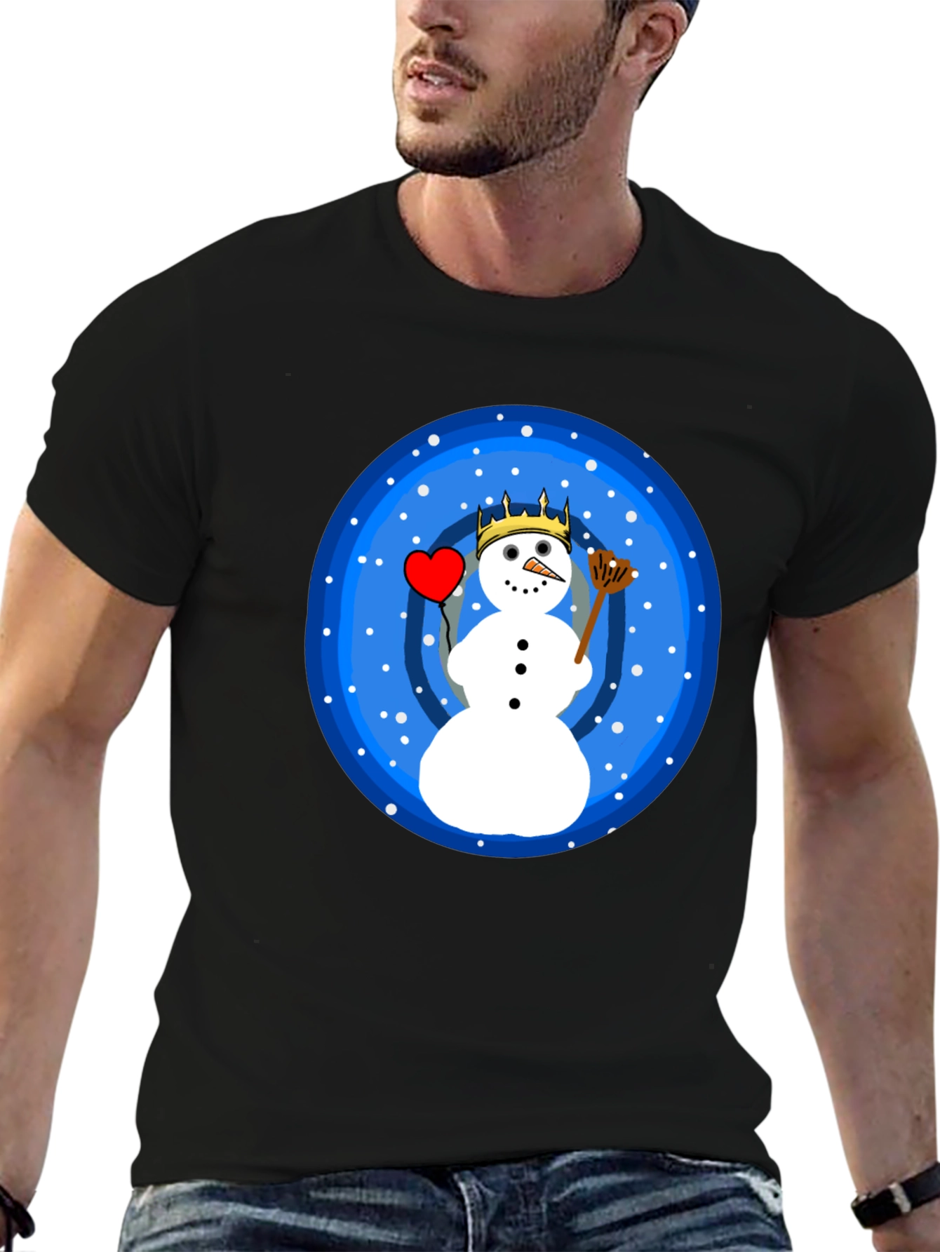 Snowman Graphic Tee