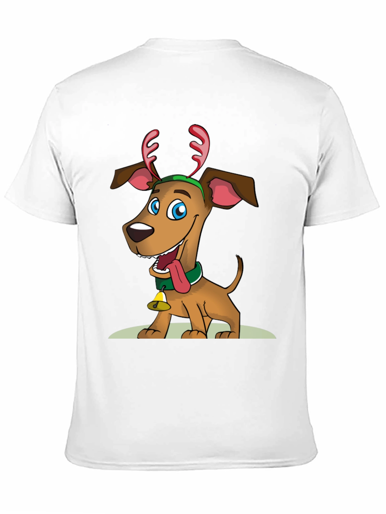 Festive Dog Graphic T-Shirt - Holiday Cheer!