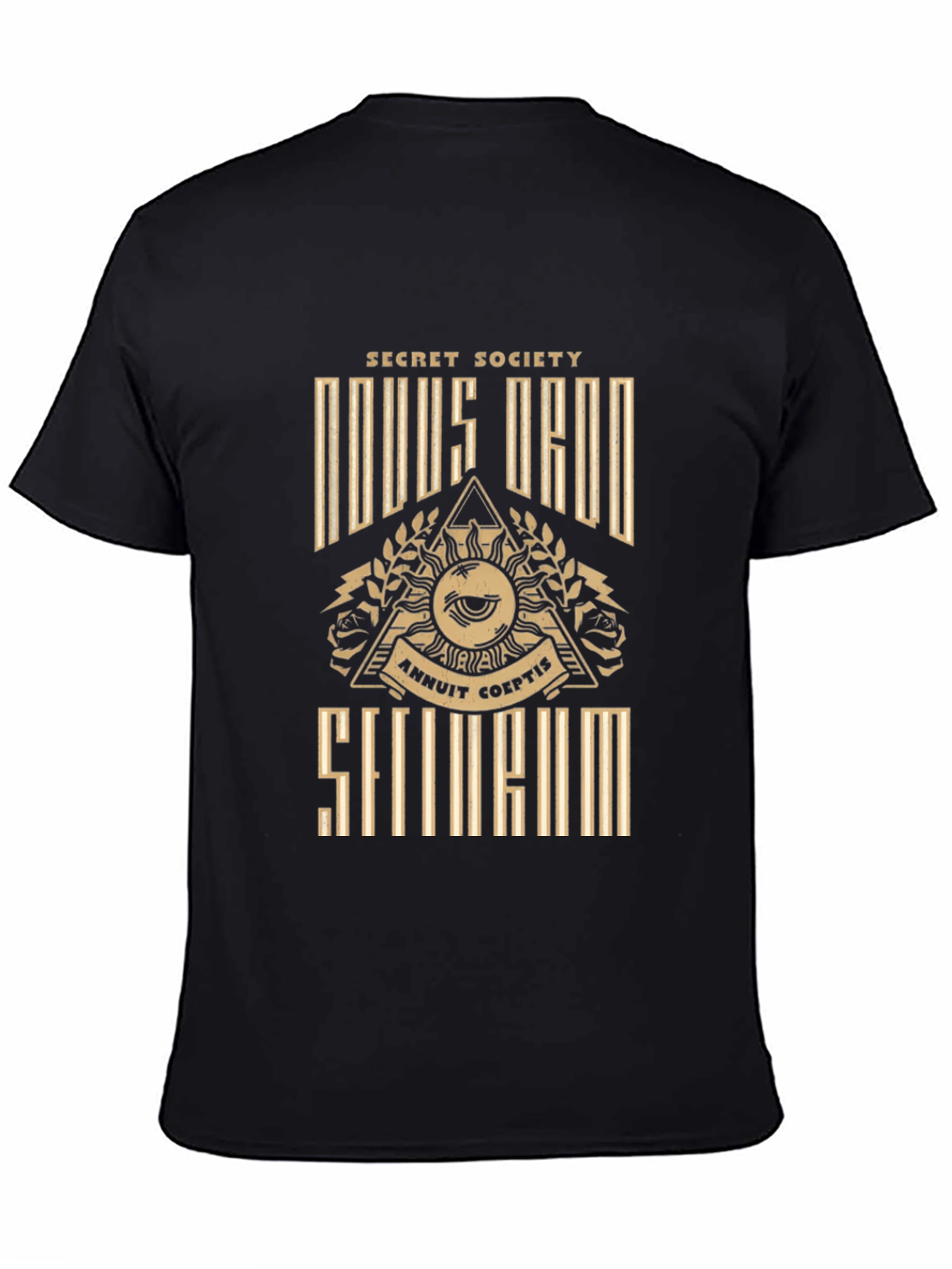Secret Society Novus Ordo Seclorum Graphic T-Shirt