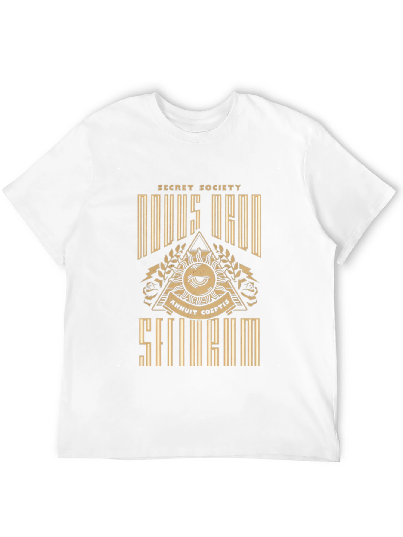 Secret Society Novus Ordo Seclorum Graphic T-Shirt