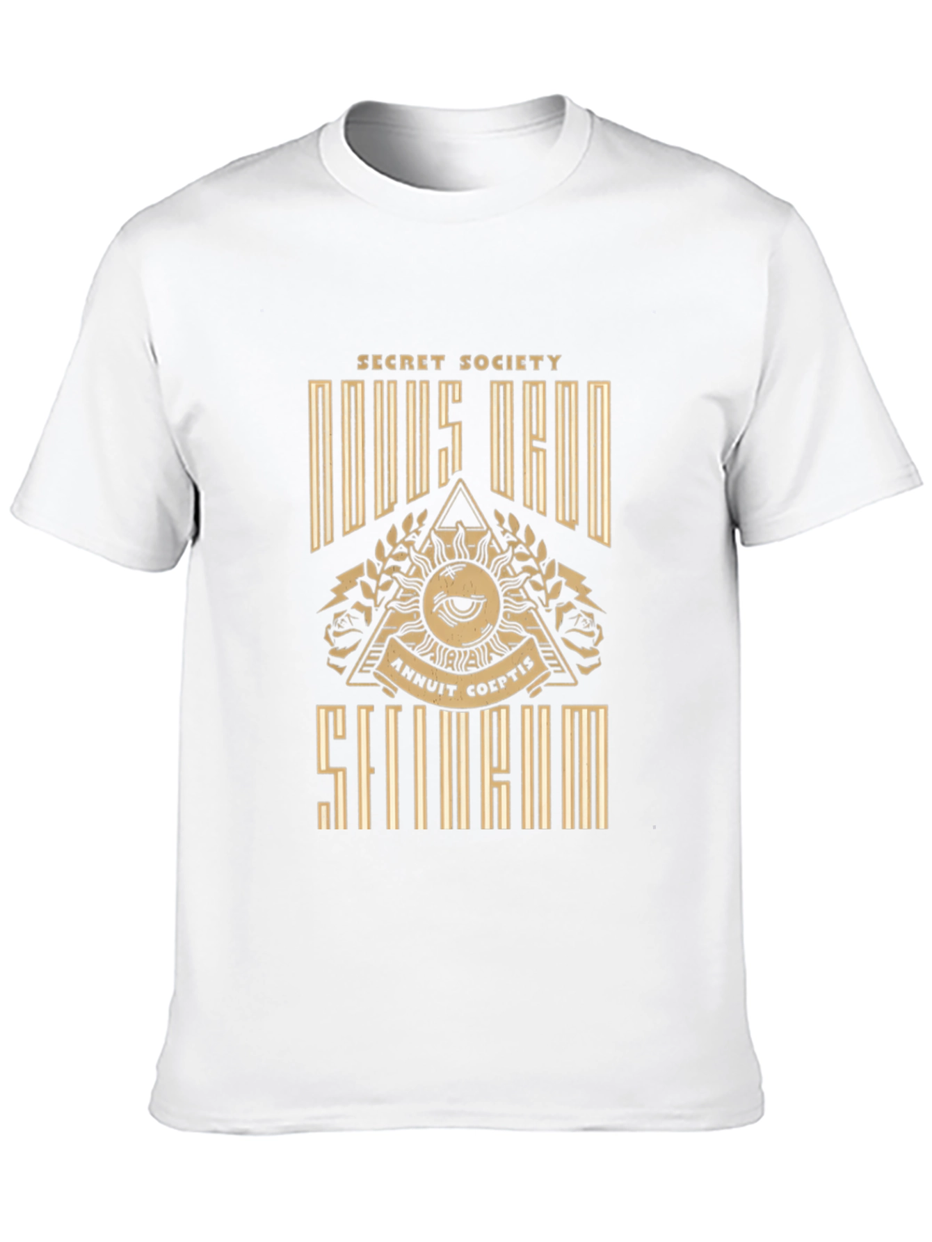 Secret Society Novus Ordo Seclorum Graphic T-Shirt