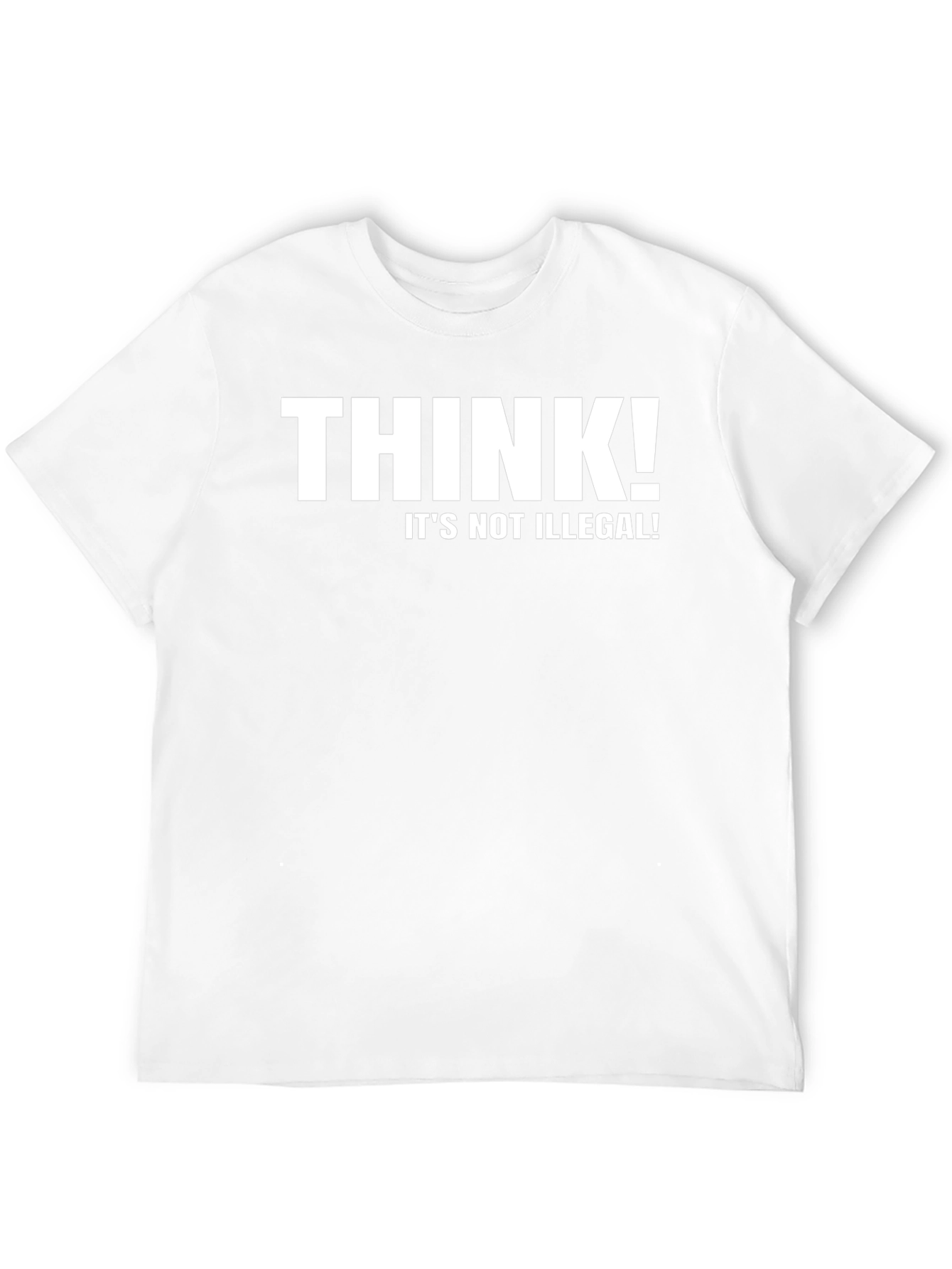 Think! Graphic Tee - Bold Statement T-Shirt