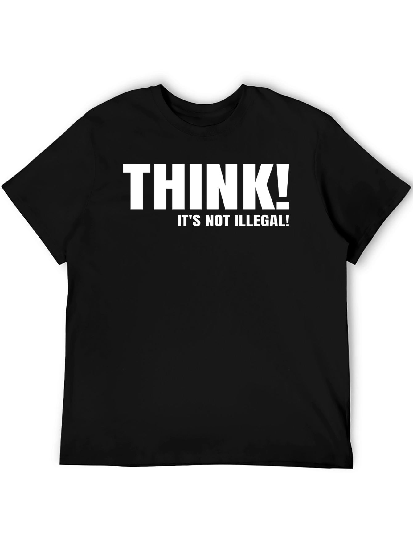 Think! Graphic Tee - Bold Statement T-Shirt