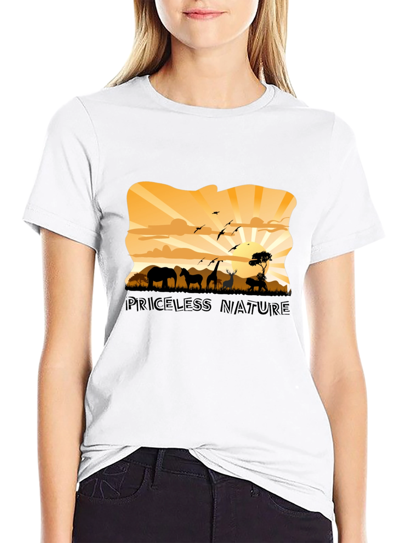 Priceless Nature Graphic T-Shirt
