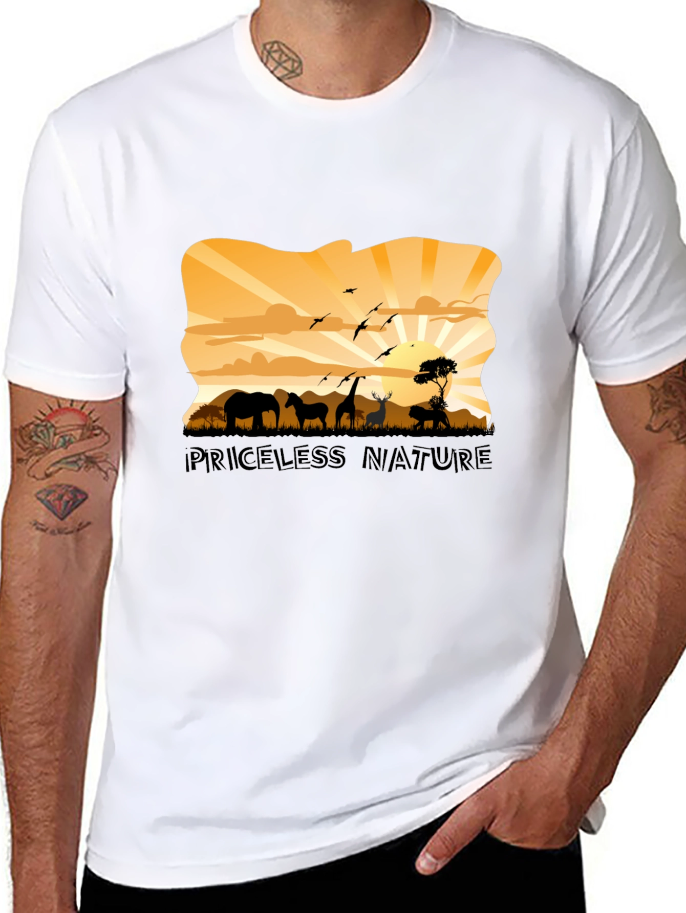 Priceless Nature Graphic T-Shirt
