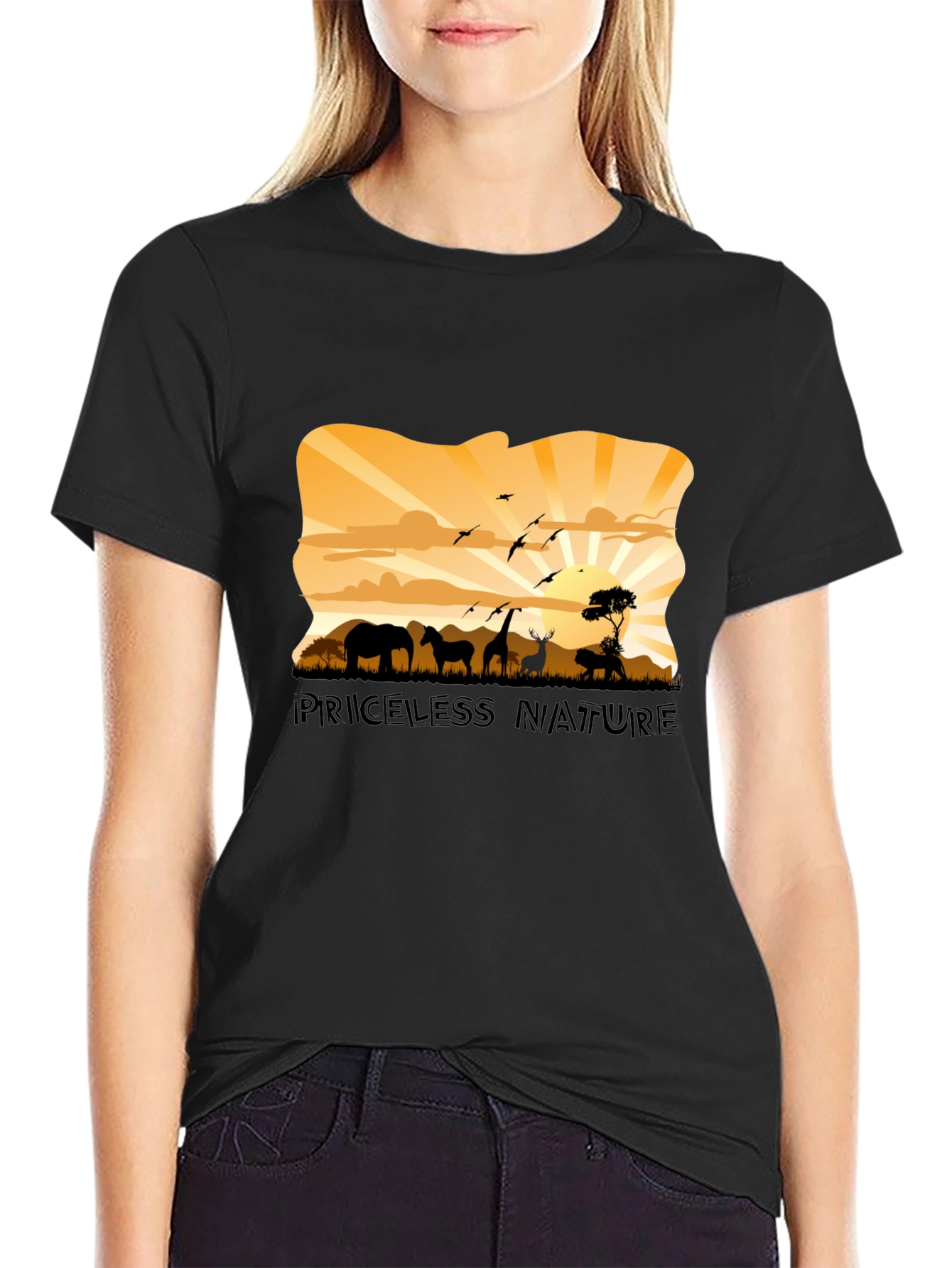Priceless Nature Graphic T-Shirt