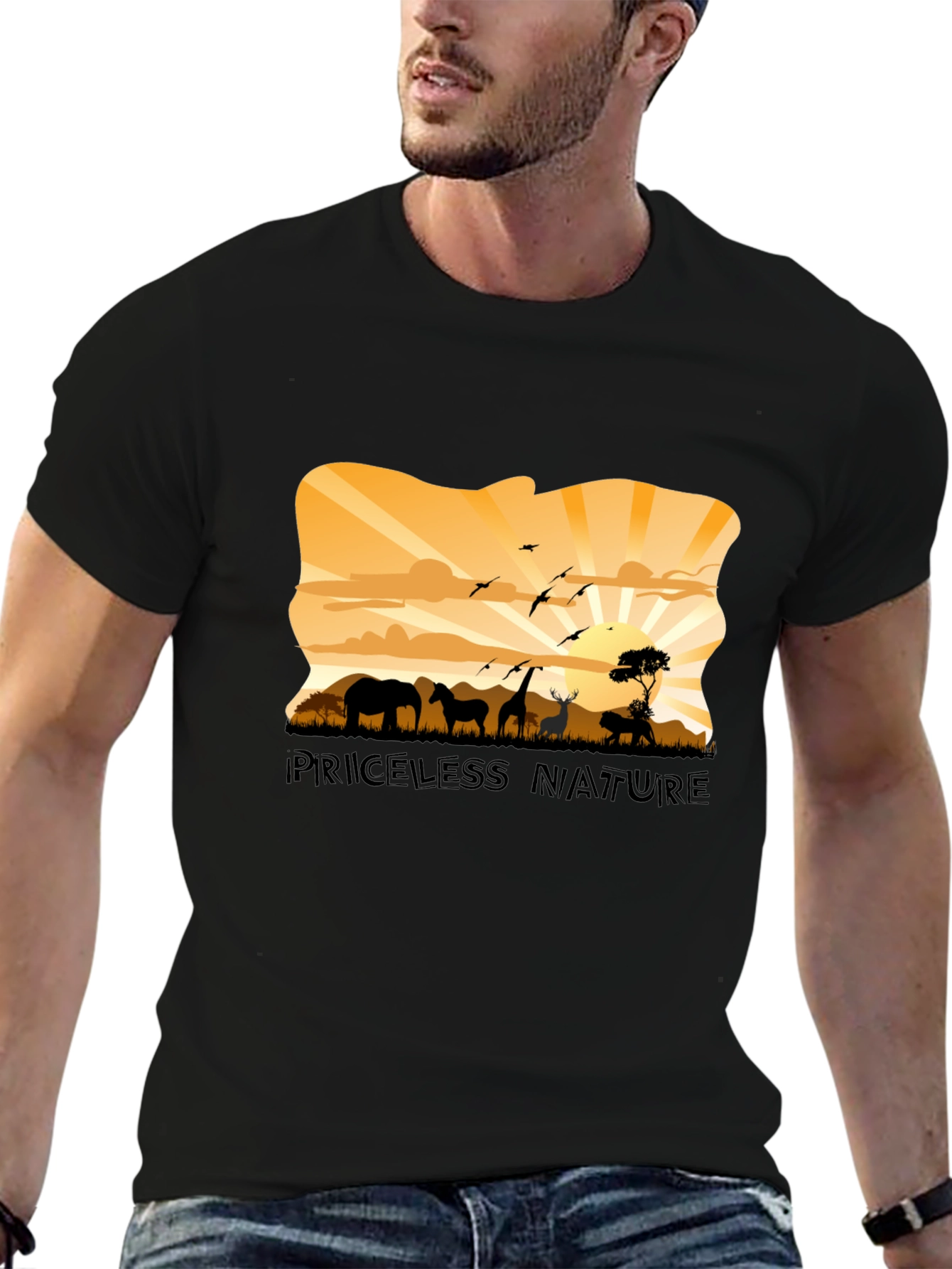 Priceless Nature Graphic T-Shirt
