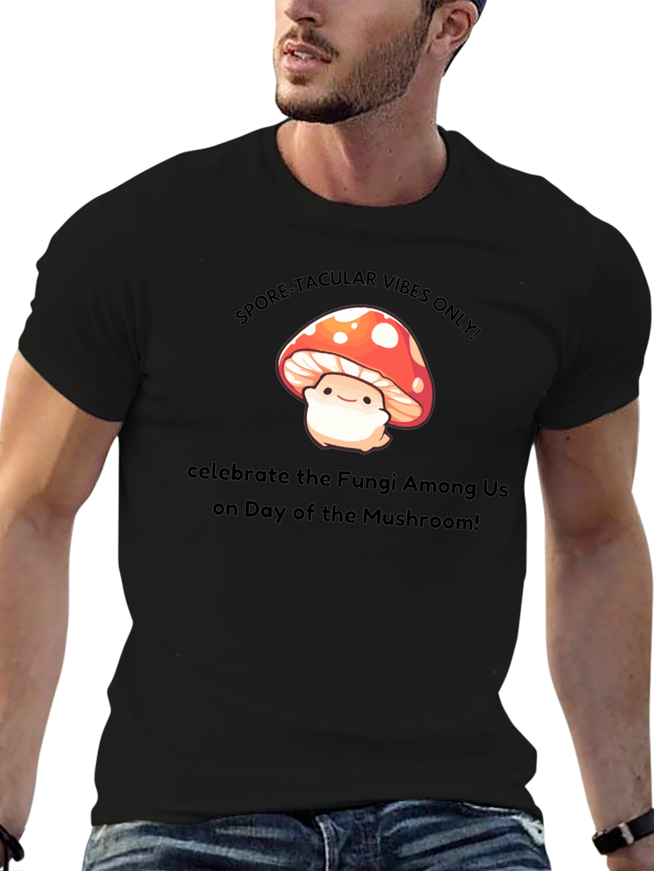 Spore-tacular Mushroom T-Shirt