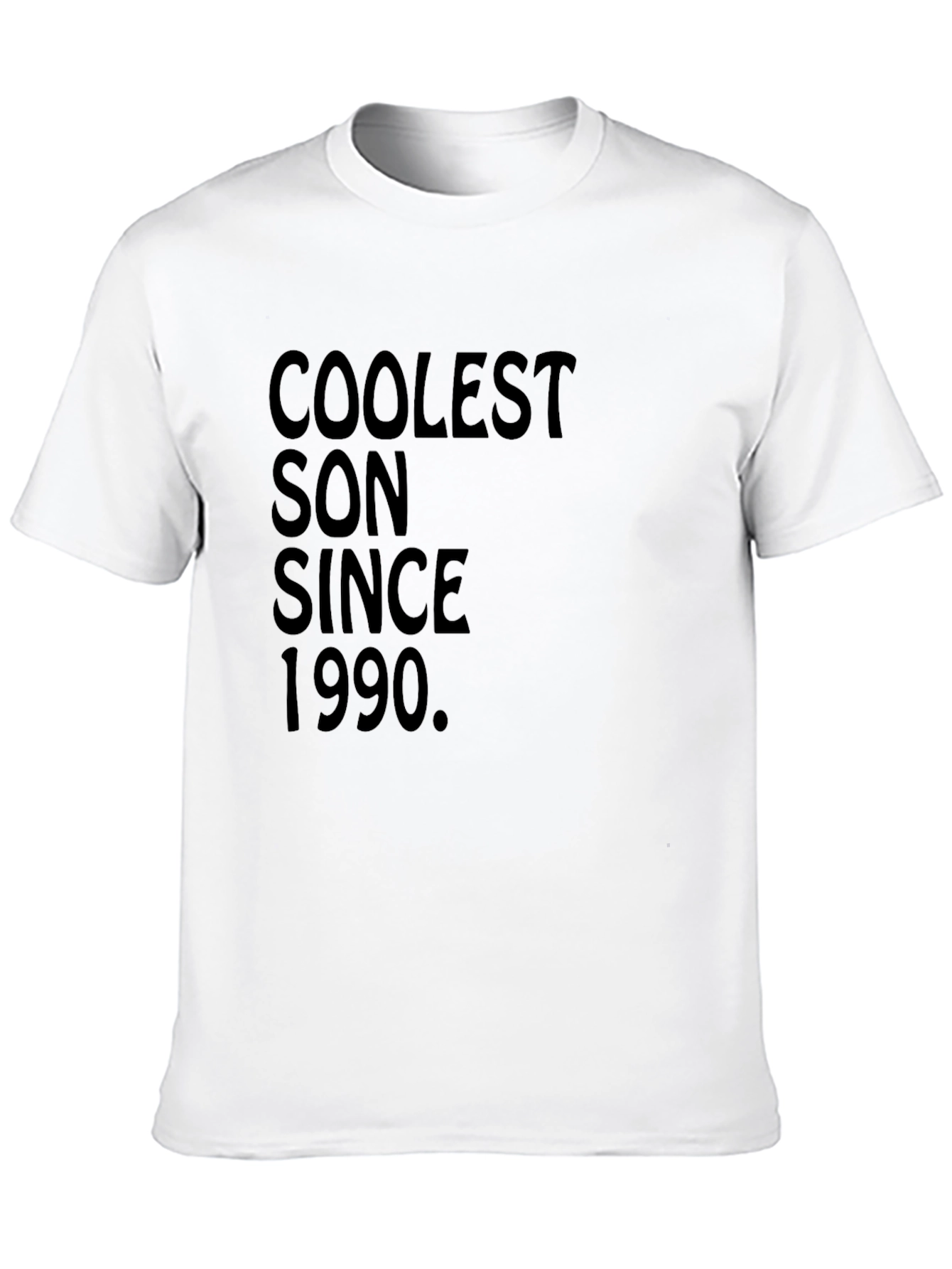 Coolest Son Since 1990 Black Graphic Tee