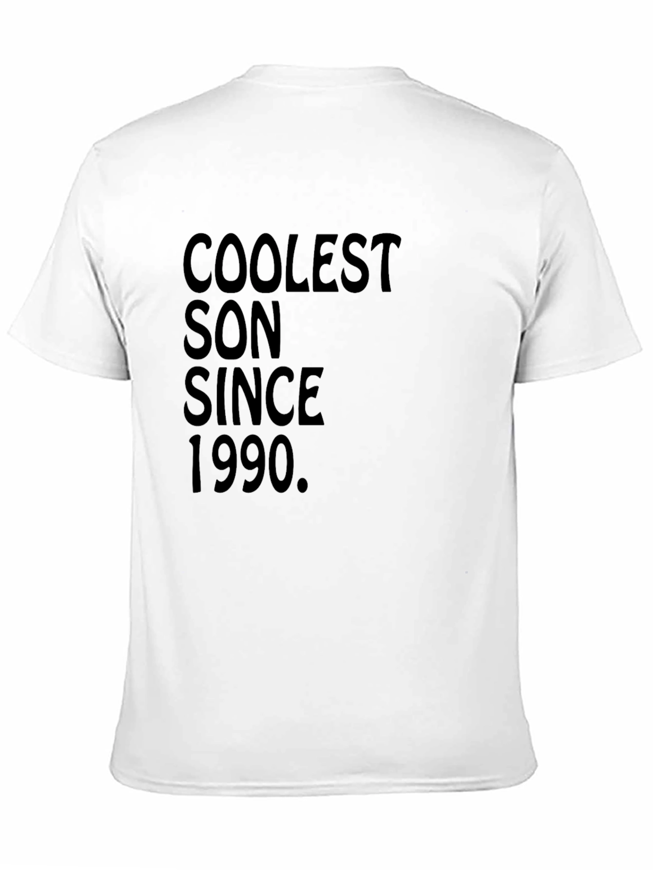 Coolest Son Since 1990 Black Graphic Tee