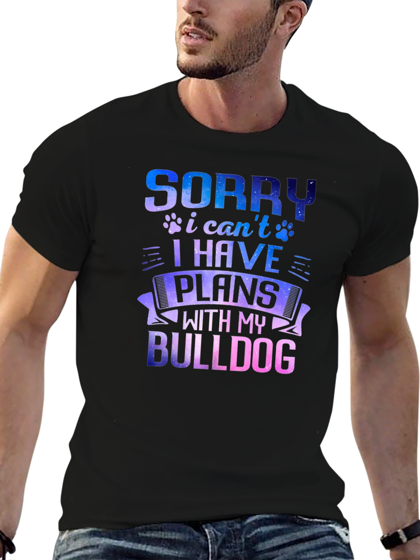 Sorry I Have Plans with My Bulldog T-Shirt