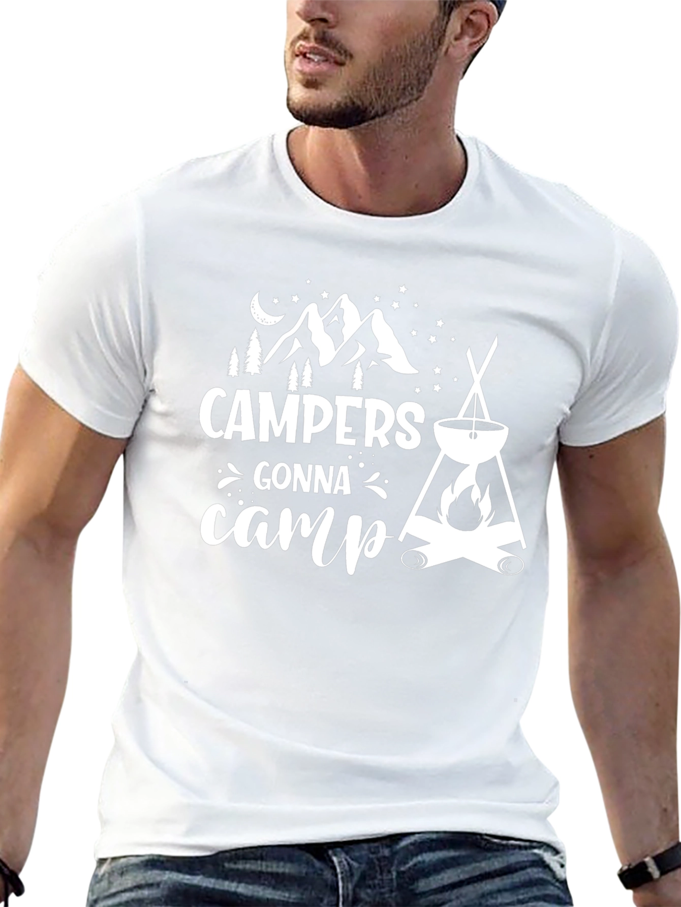Campers Gonna Camp Graphic T-Shirt
